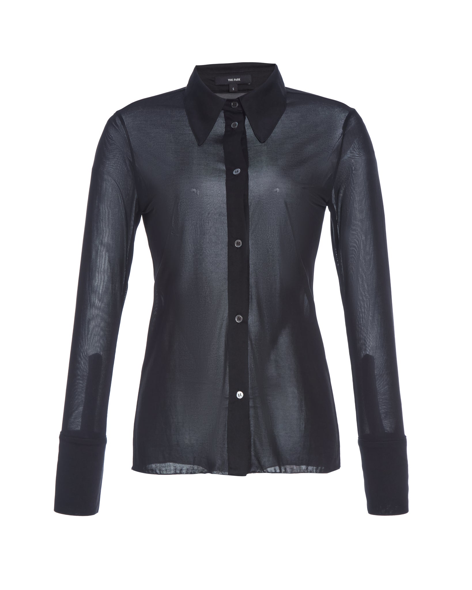 Semi-Sheer Serge Blouse