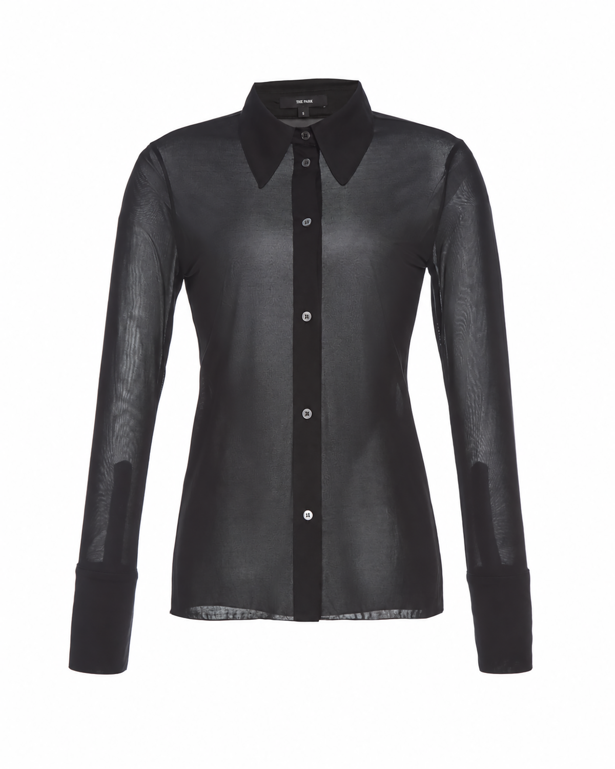 Semi-Sheer Serge Blouse