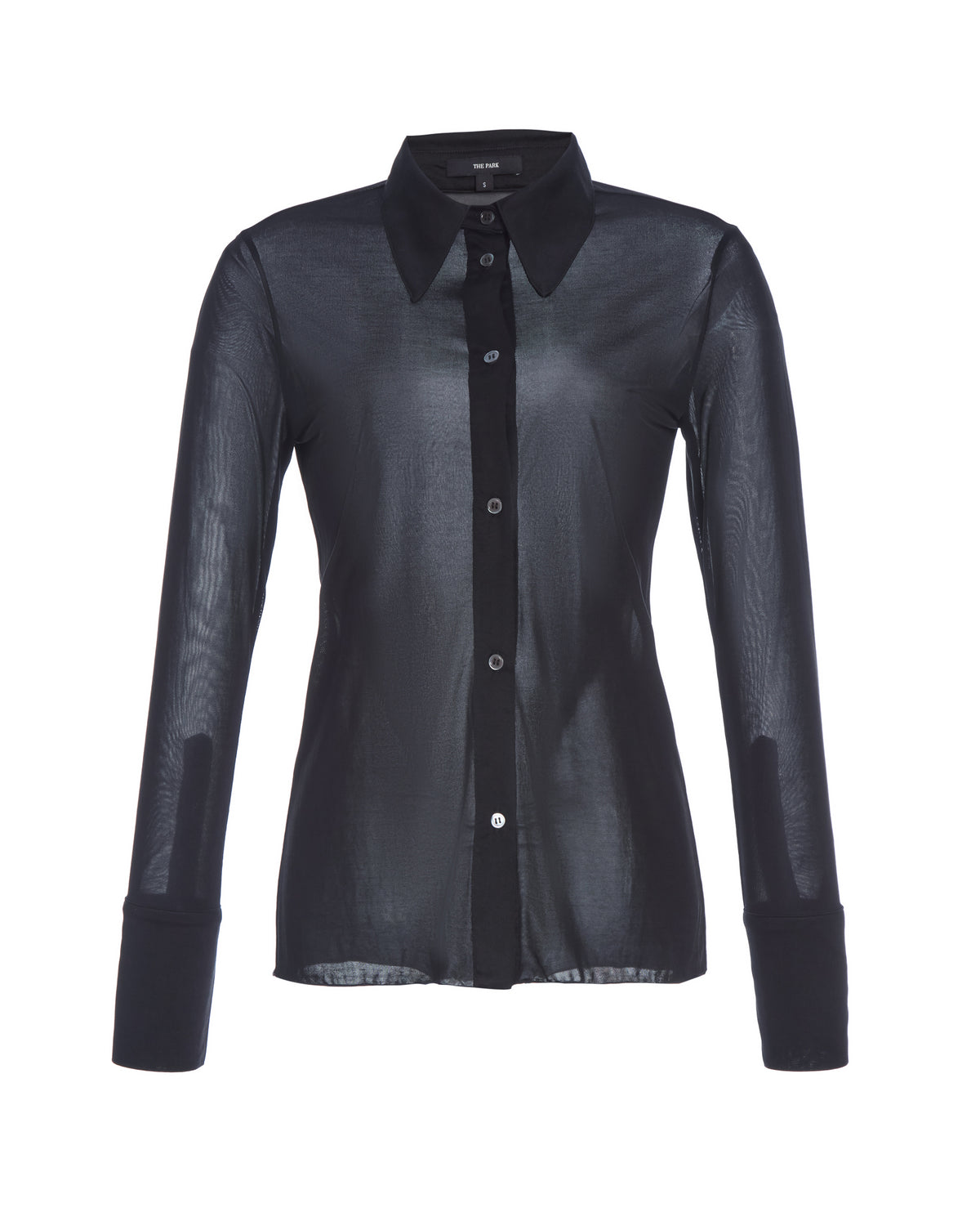 Semi-Sheer Serge Blouse