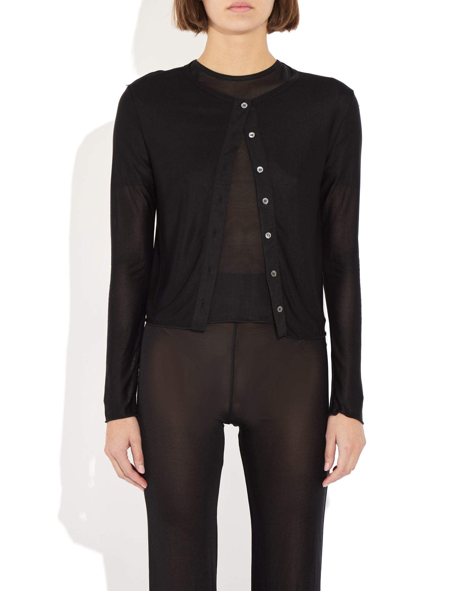 Semi - Sheer Hazel Cardigan - The Park