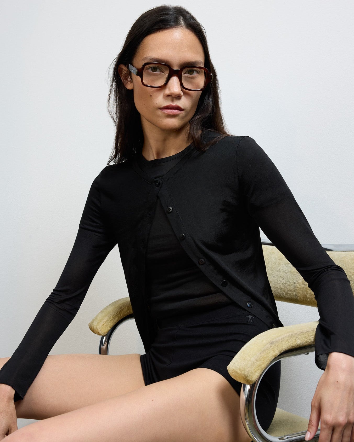 Semi - Sheer Hazel Cardigan - The Park