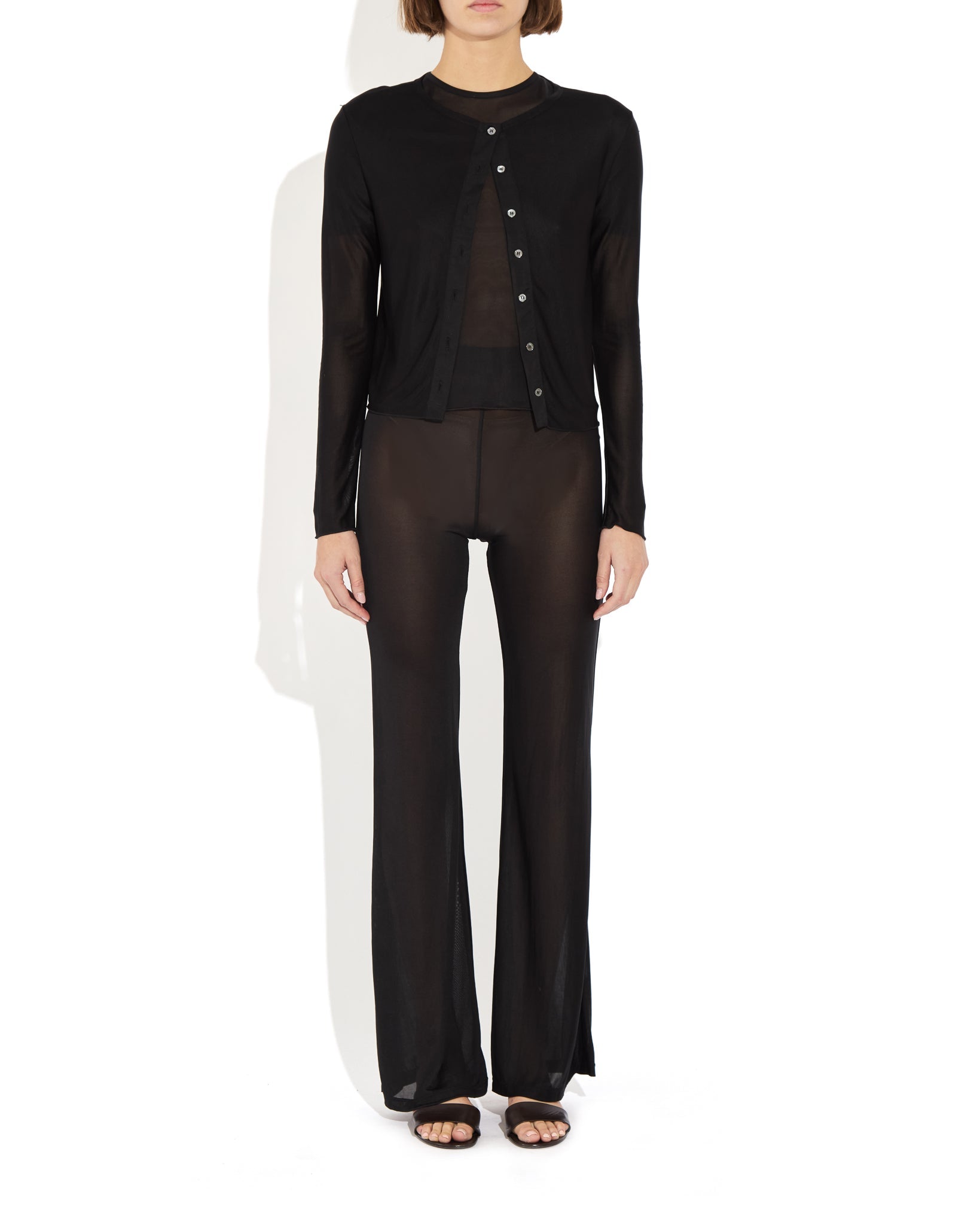 Semi - Sheer Hazel Cardigan - The Park