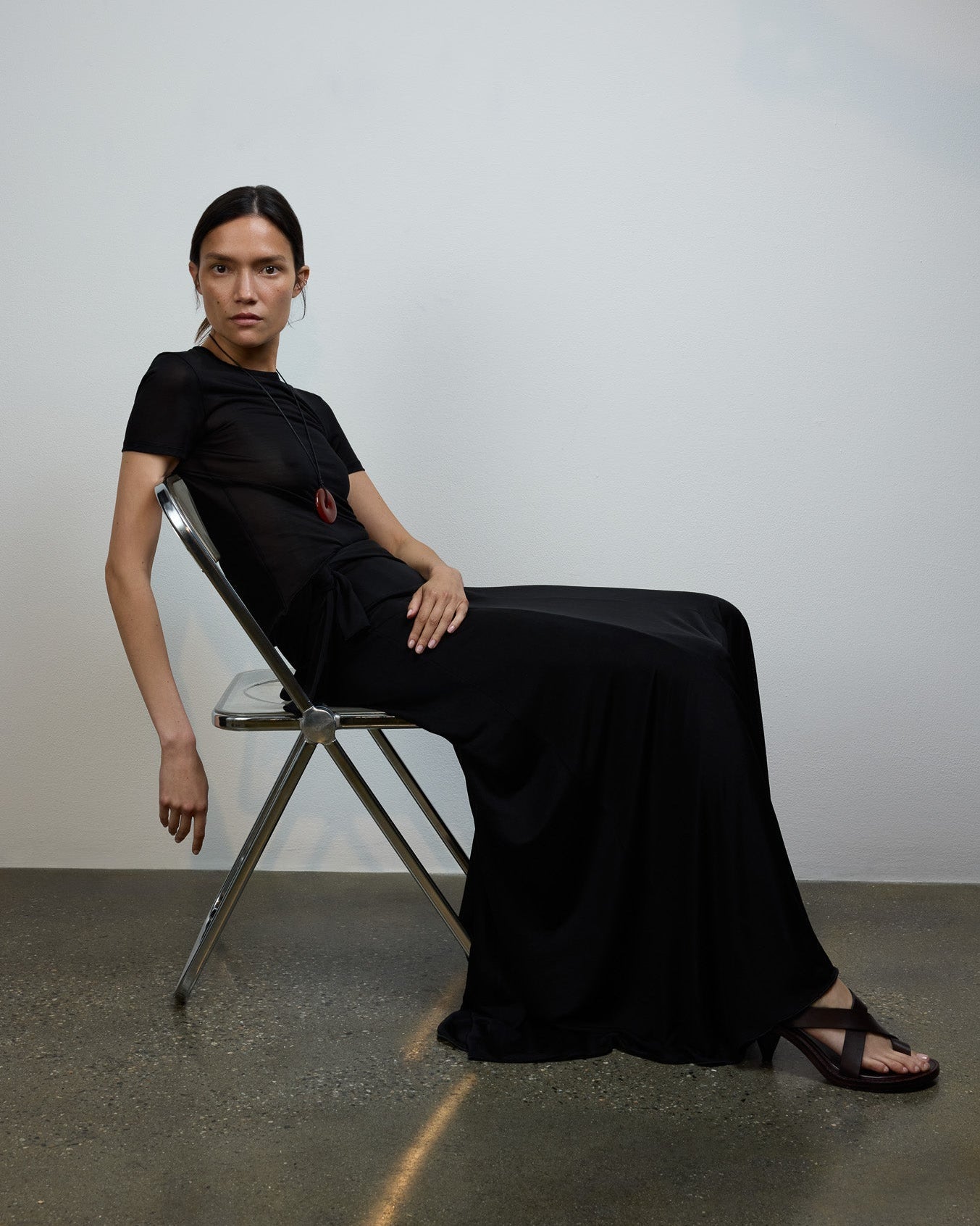 Semi - Sheer Luna Tee - The Park