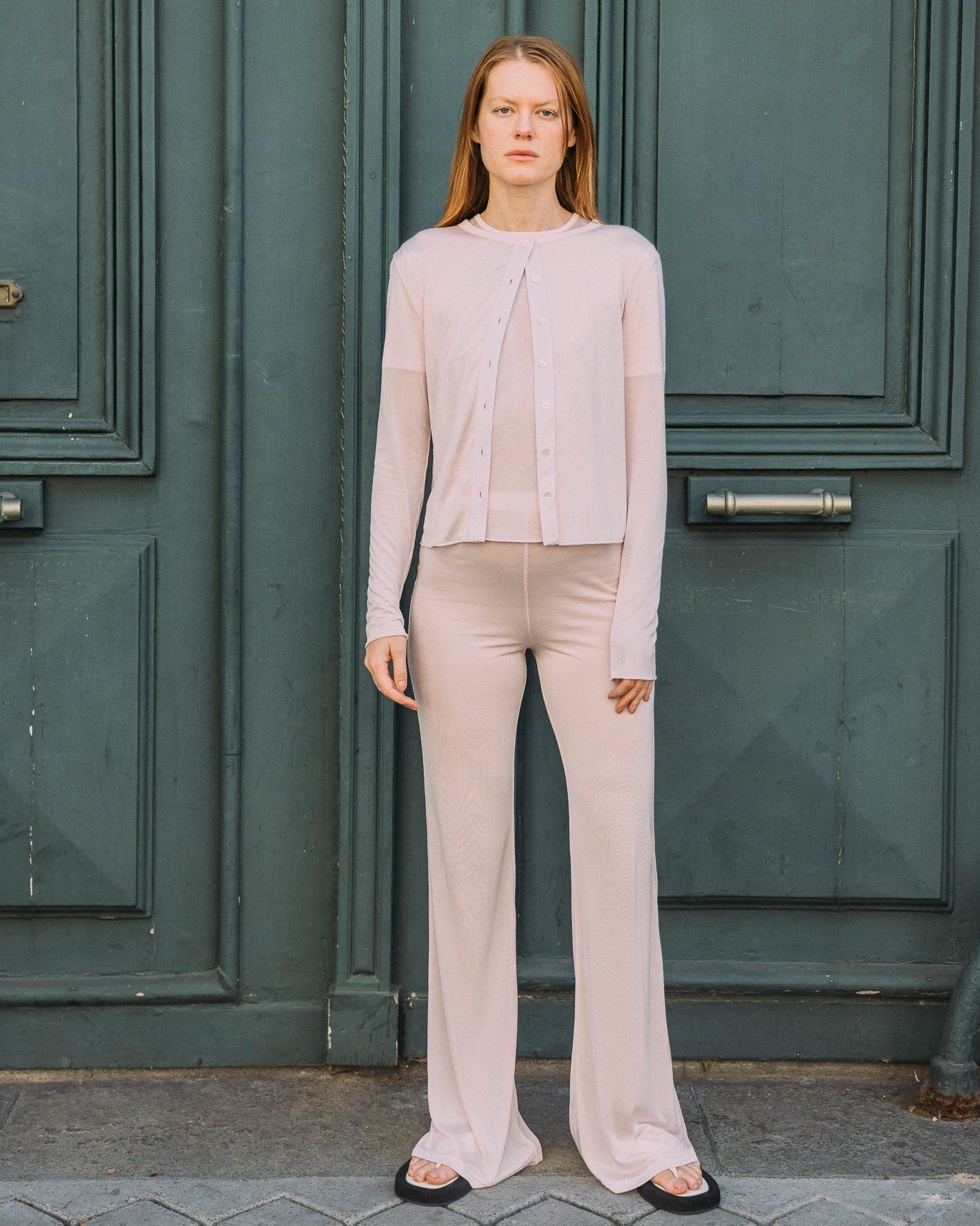 Semi - Sheer Tessa Long Pant - The Park