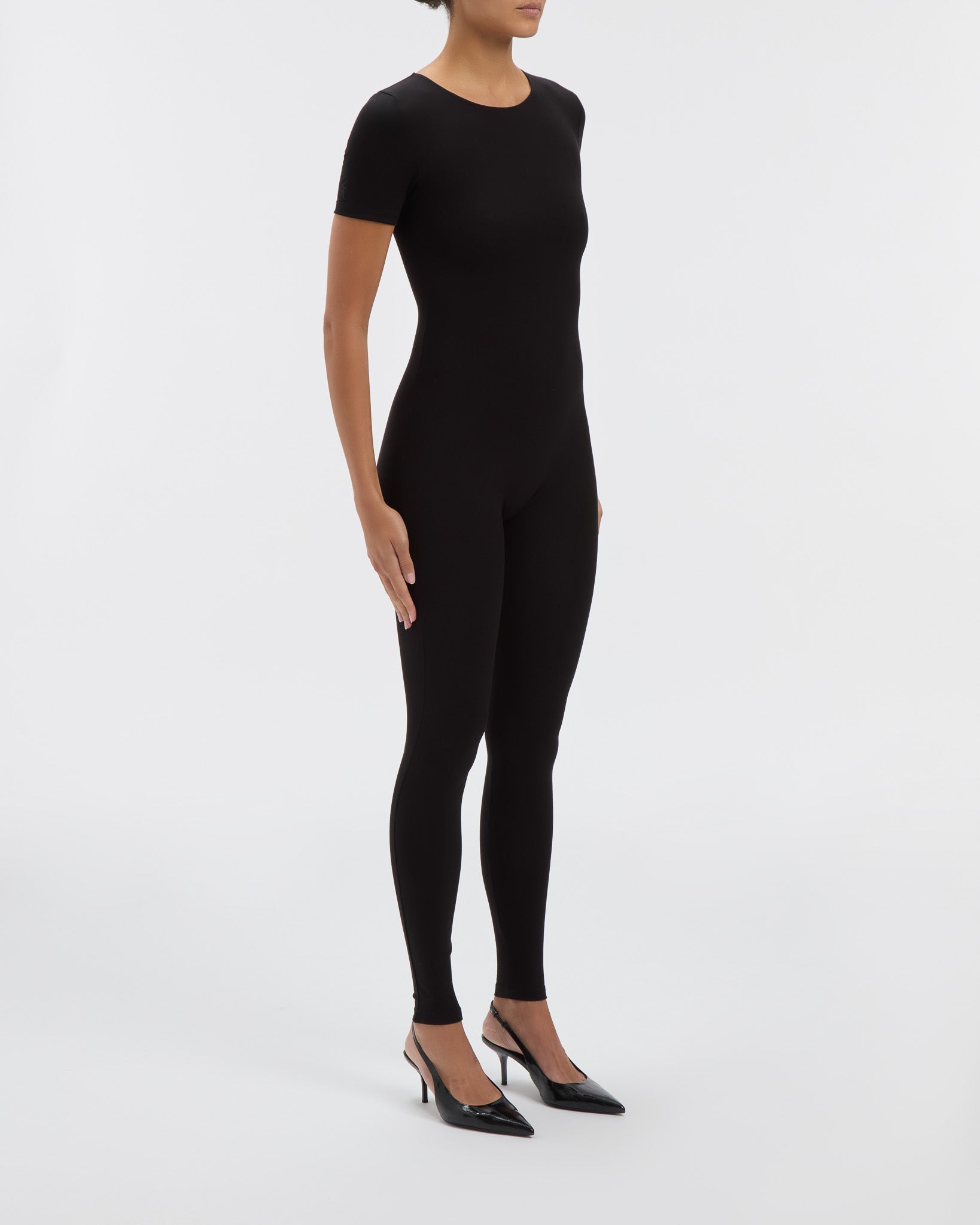 Shari Short Sleeve Catsuit - The Park