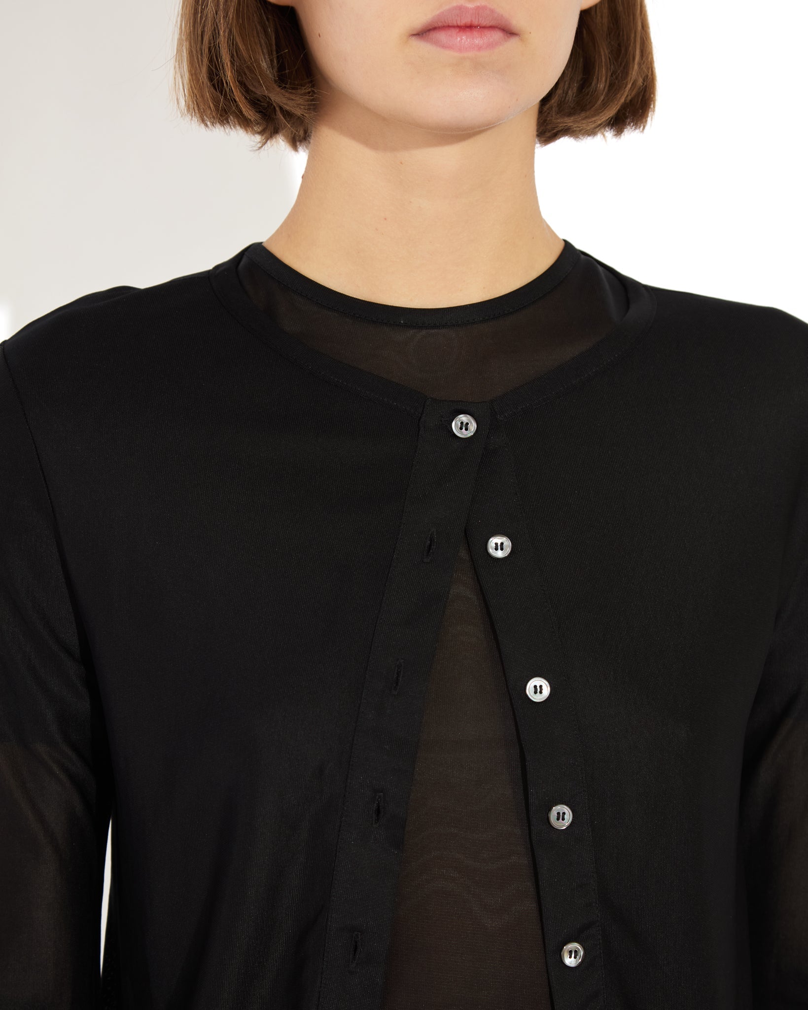 Semi - Sheer Hazel Cardigan - The Park