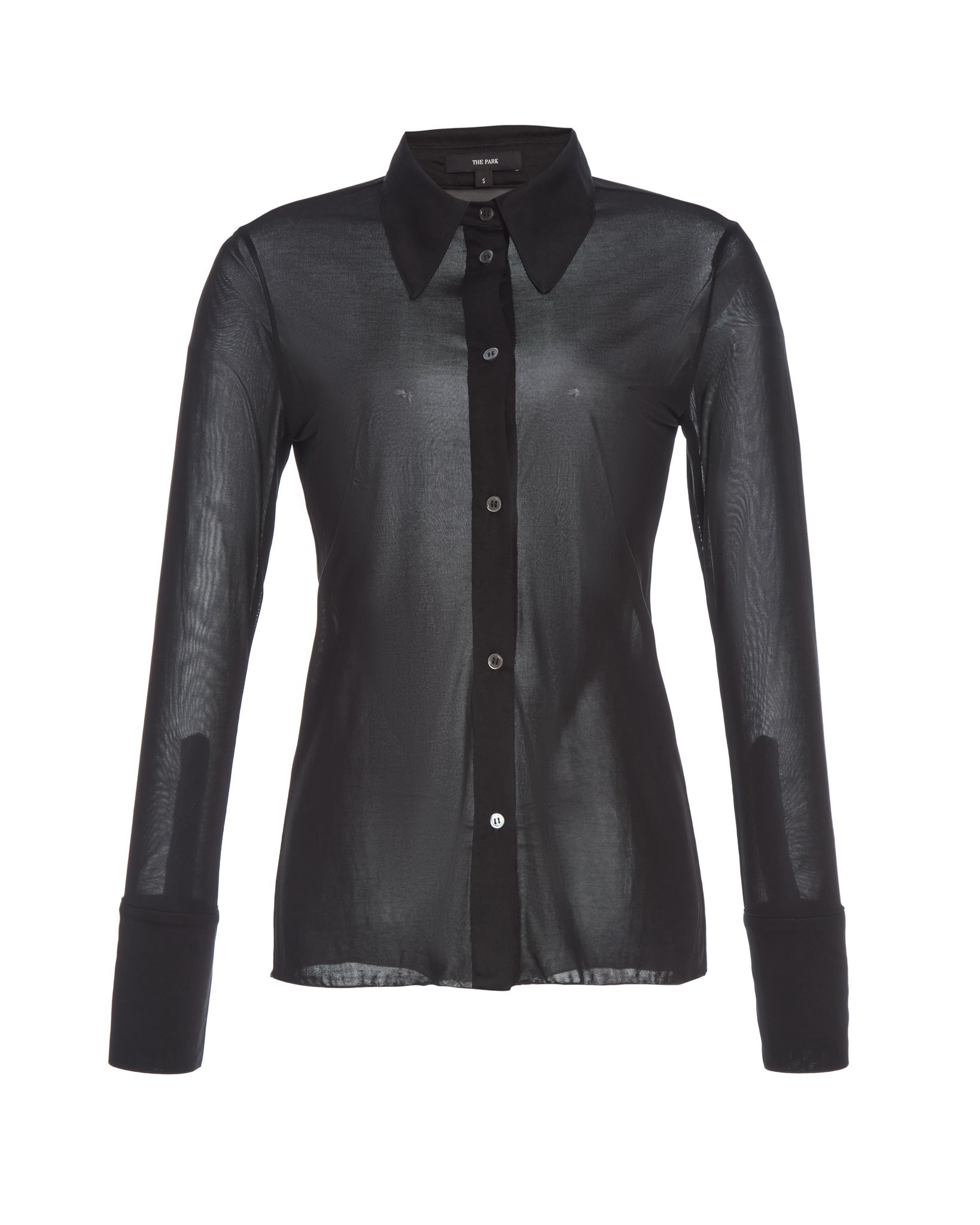 Semi-Sheer Serge Blouse - THE PARK