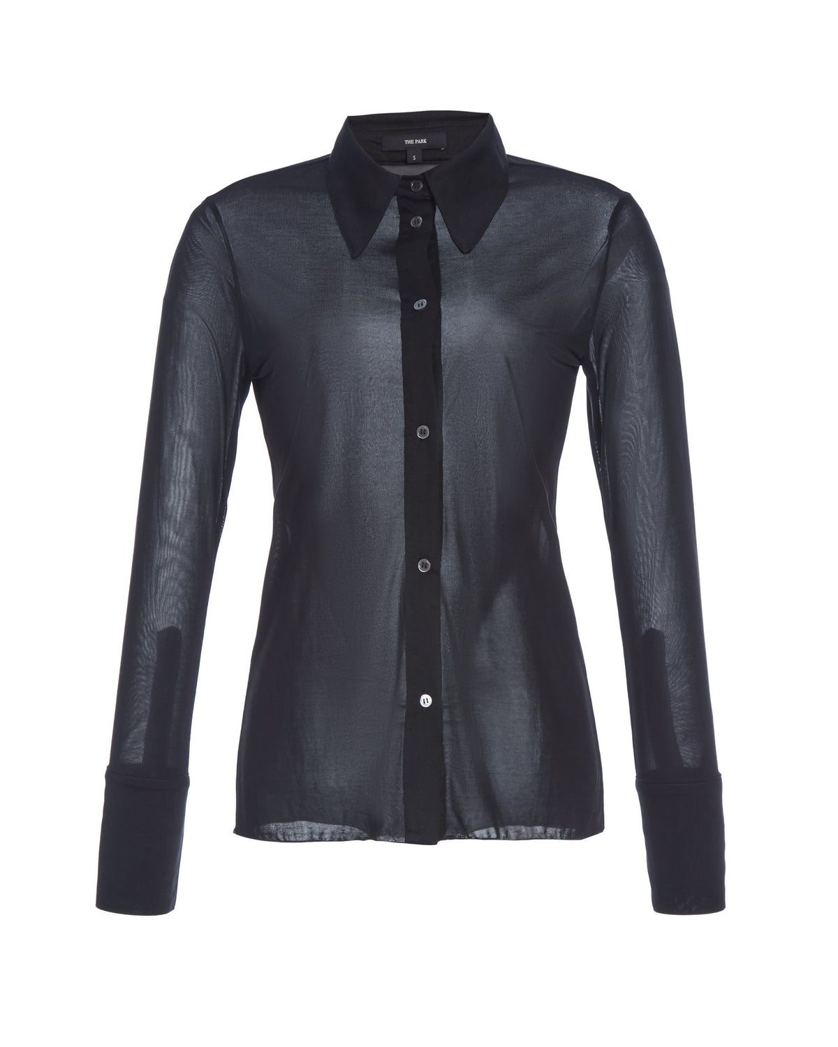 Semi-Sheer Serge Blouse - THE PARK