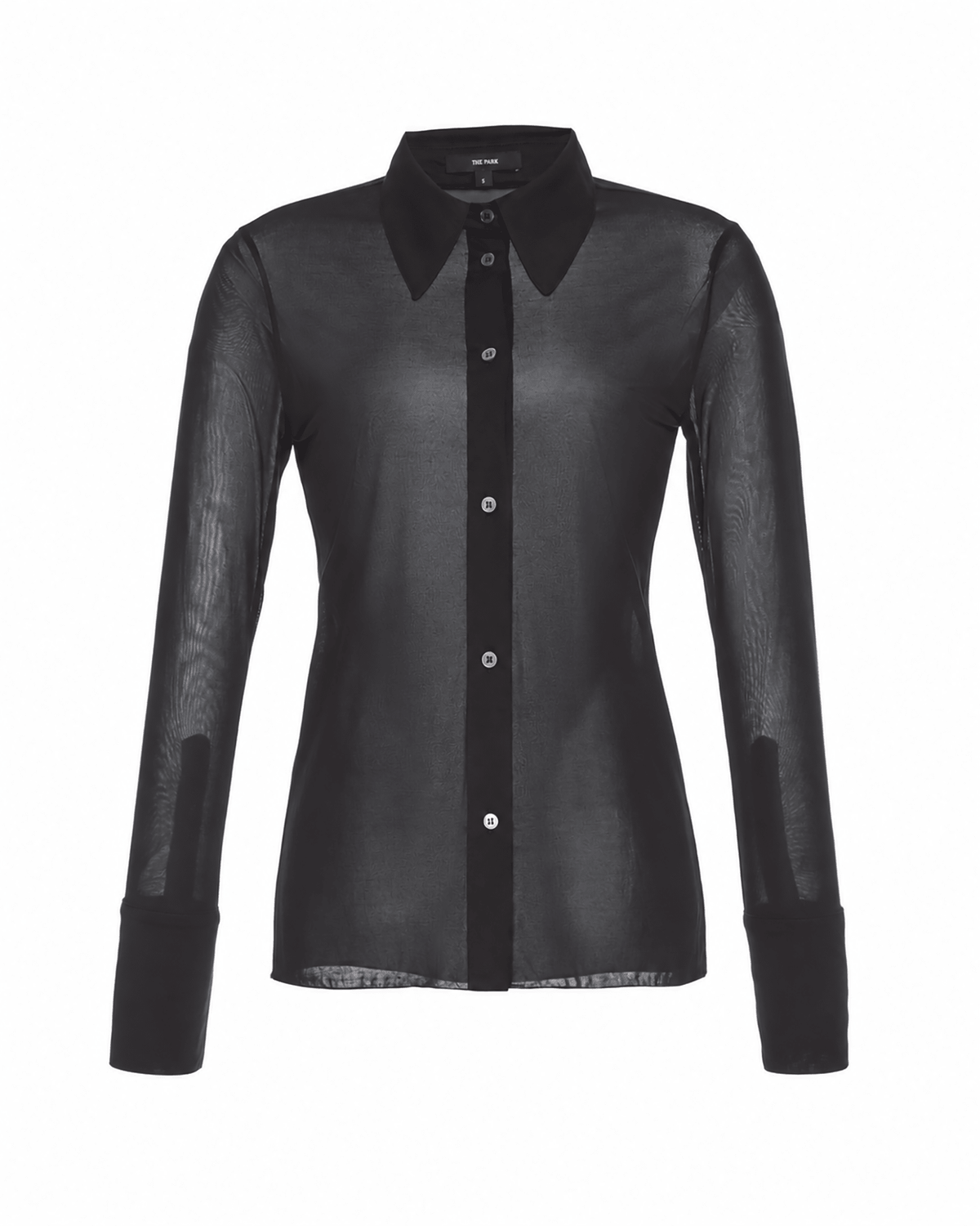 Semi-Sheer Serge Blouse - THE PARK