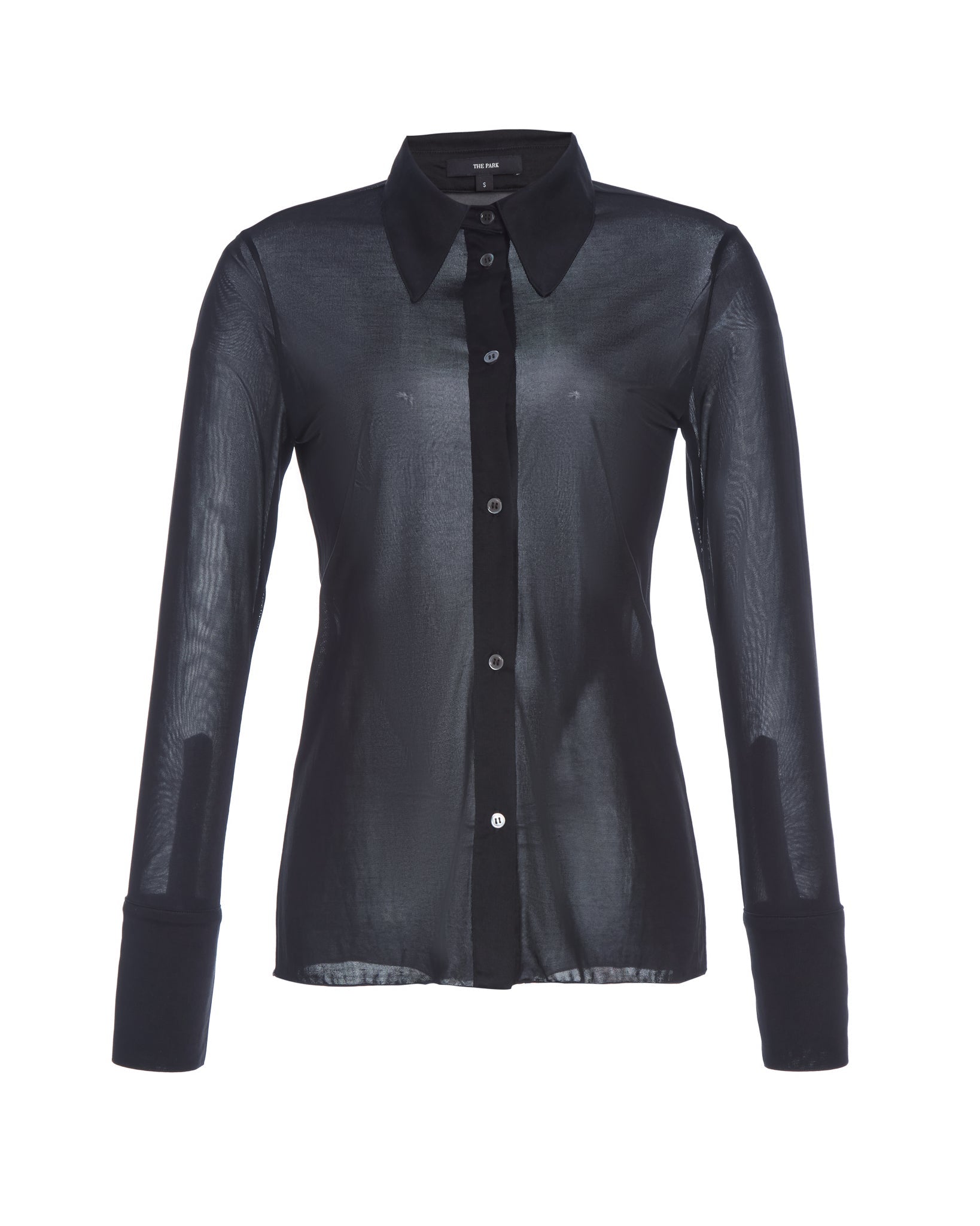 Semi-Sheer Serge Blouse - THE PARK